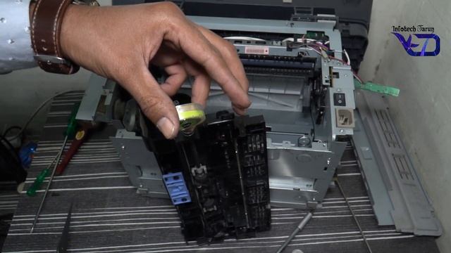 How To Fix Paper Jam Problem In HP LaserJet M 1005 | How to repair Relay in Printer #InfotechTarunK смотреть онлайн