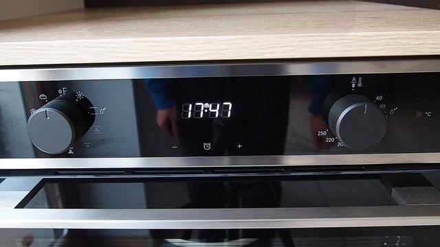 Franke FSM 86 H XS electric oven • How to adjust time смотреть онлайн