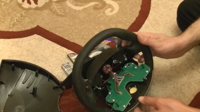 тюнинг руля Thrustmaster Ferrari F430 часть 1 из 3 смотреть онлайн