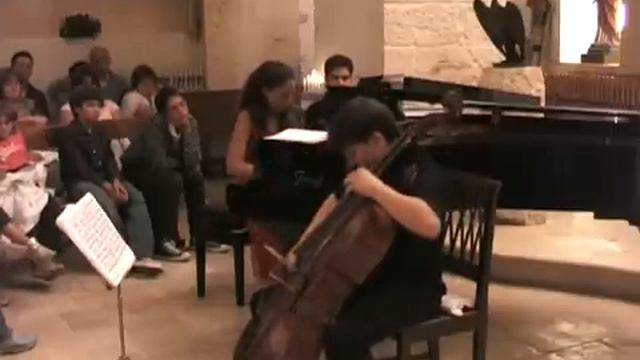 Brahms cello sonata in E minor, 1st movement, part 2 смотреть онлайн