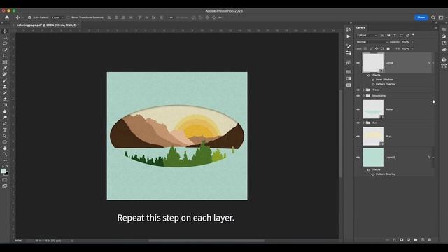 Photoshop Tutorial- Paper Cutout Effect смотреть онлайн