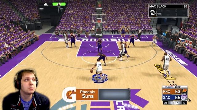 ДИКОЕ НАЧАЛО ПЛЕЙ-ОФФ ● NBA 2K17 ● КАРЬЕРА ИГРОКА #53 смотреть онлайн