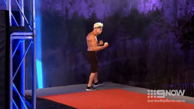 Ninja run: Ian Newland | Australian Ninja Warrior 2018 смотреть онлайн