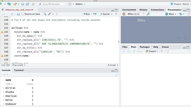 Tidyverse in R - tips & tricks смотреть онлайн