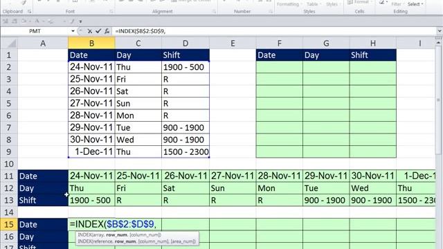 Excel 2010 Magic Trick 796: Excel Flip Table Rotate Table TRANSPOSE or INDEX or Paste Special смотреть онлайн