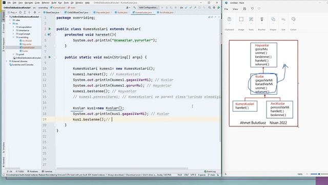 Java 10 - 50 Dakikada Overriding смотреть онлайн