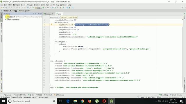 Firebase setup in Android app смотреть онлайн