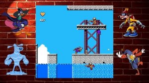 Черный Плащ Все секреты игры / Darkwing Duck all game bonus