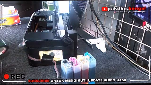 Dapat Printer Jadul Masih Gresss, penataan infus printer epson t13, infus printer epson t13 смотреть онлайн
