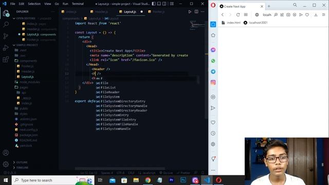 Adding Button With Container In Next.js | How To Add Button With Container Using Next.js смотреть онлайн