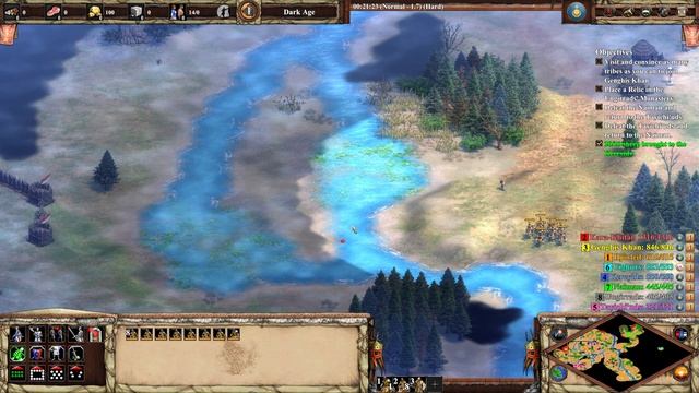 Genghis Khan 1: Crucible | AoE2DE Campaign Playthrough смотреть онлайн