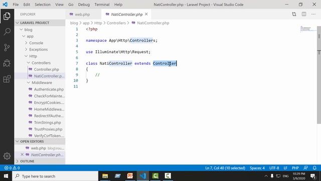 Laravel Tutorial Bangla | Controller Structure Part 17 смотреть онлайн