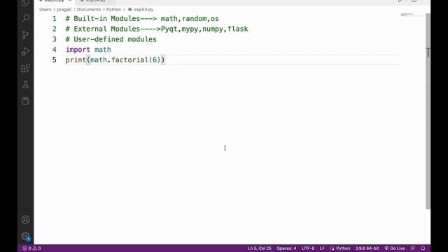 Math module in Python | Modules In Python Hindi #74 смотреть онлайн