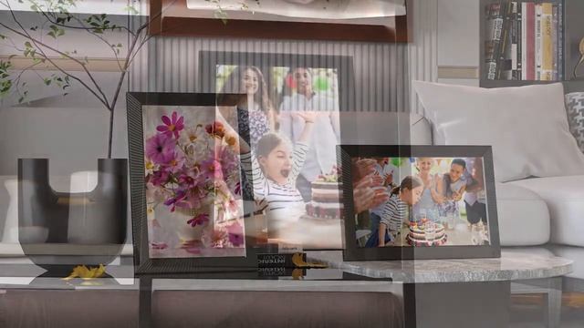 BSIMB 17 Inch 32GB FHD Large WiFi Digital Photo Frame 1920 x 1200 IPS Touch Screen Smart смотреть онлайн