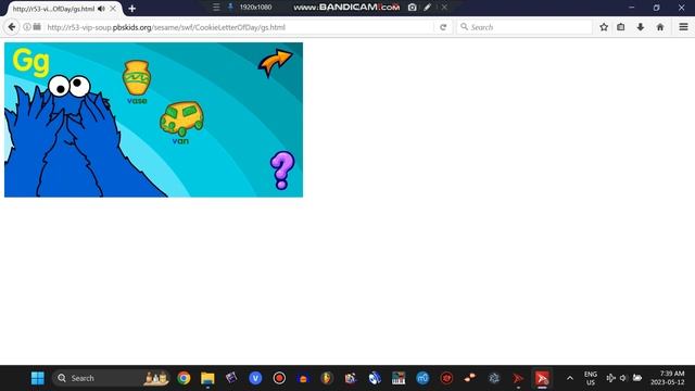 Sesame Street Game: Letter of the Day смотреть онлайн