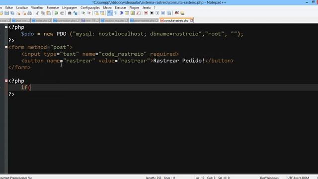 Sistema de Rastreio Simples de Pedidos em PHP смотреть онлайн