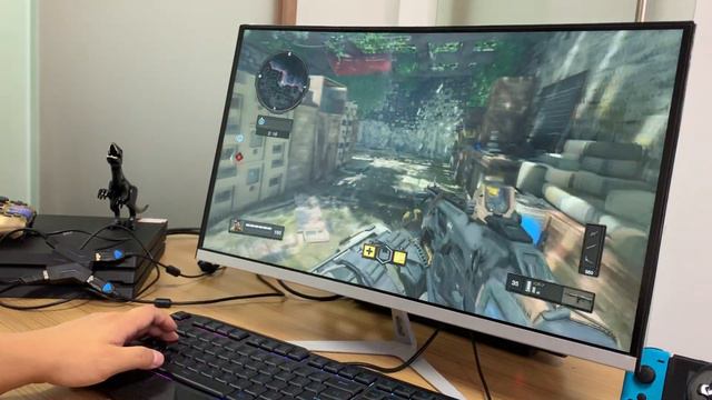 How to Play "Call of Duty Black OPS 4" on PS4 with Keyboard and Mouse Adapter смотреть онлайн