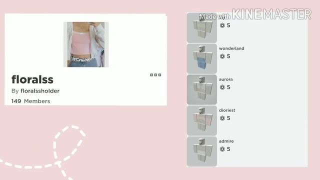 aesthetic roblox clothing groups смотреть онлайн