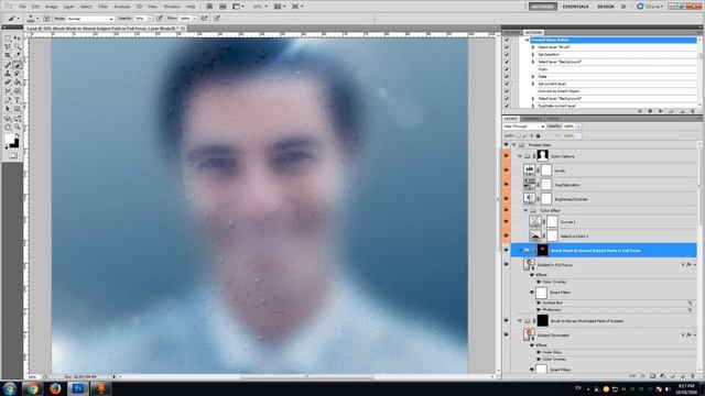 Frosted Glass Photoshop Effect Tutorial смотреть онлайн