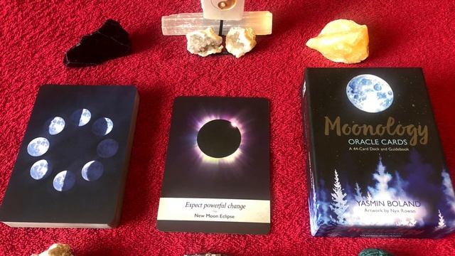 Moonology Oracle Deck New Moon Eclipse guide book audio description смотреть онлайн