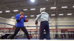 Открытая тренировка боксера Дмитрия Бивола