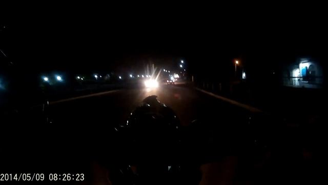 Поездка по ночному городу на ИЖ ПЛАНЕТА 2 смотреть онлайн