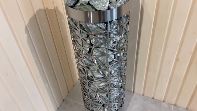 Электрокаменка ЭКМ 7,5 кВт , 9 кВт, 10,5 кВт _Лёд Плюс_ со встроенным пультом управления 2 смотреть онлайн