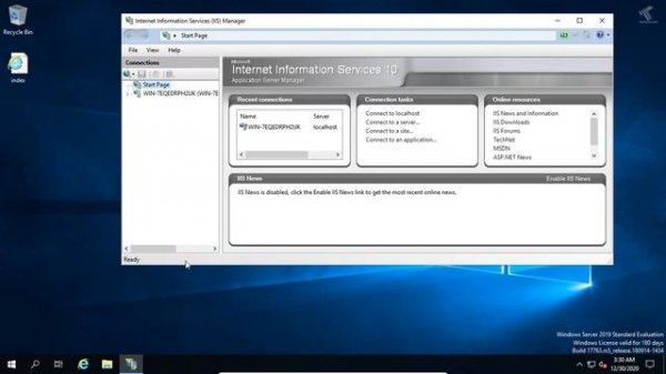 How to Setup or Configure IIS(Web Server) Server in Windows Server 2019