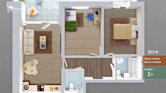 ЖК Клевер парк в Тюмени смотреть онлайн