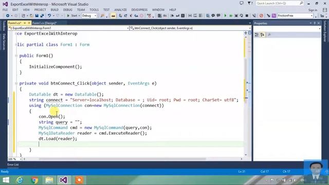 Xuất datagridview ra excel c# | c# export datagridview to excel | hoc lap trinh c# смотреть онлайн