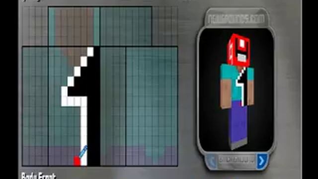 Minecraft skin Power Rangers SPD red смотреть онлайн