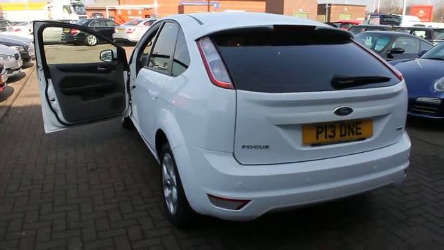 Ford Focus 1.6 TDCI Finished In Frozen White At Rix Motor Company Warrington смотреть онлайн