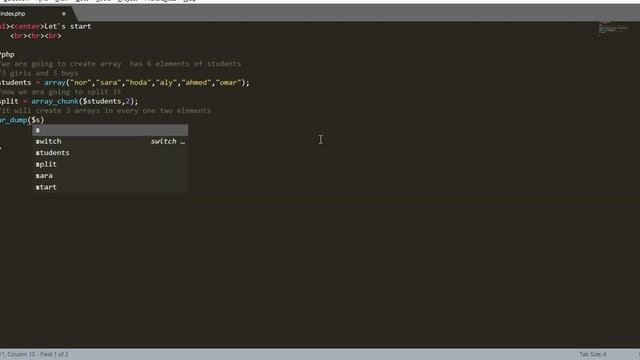 PHP Lesson 30 - How to split an array into n number of equal arrays смотреть онлайн