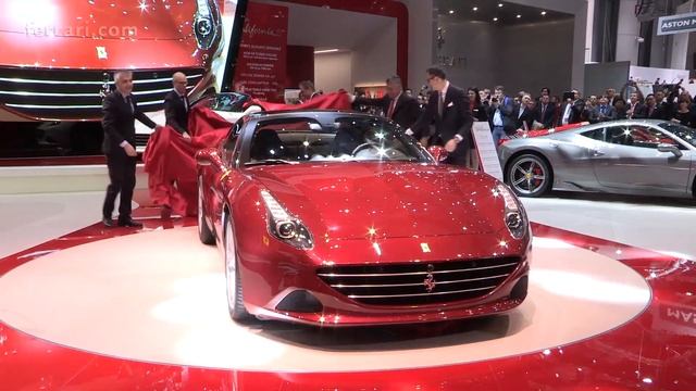 Ferrari California T - Unveiling at the Geneva International Motor Show смотреть онлайн