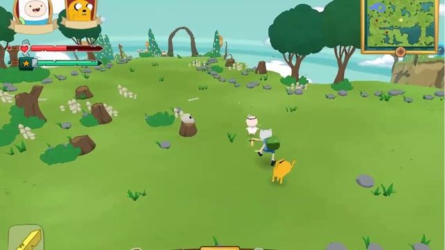 Adventure Time: Finn and Jakes Epic Quest Walkthrough / Финн и Джейк время приключений иг смотреть онлайн