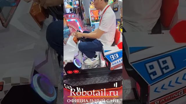 Детский игровой автомат с видео игрой Гипер Драйв смотреть онлайн