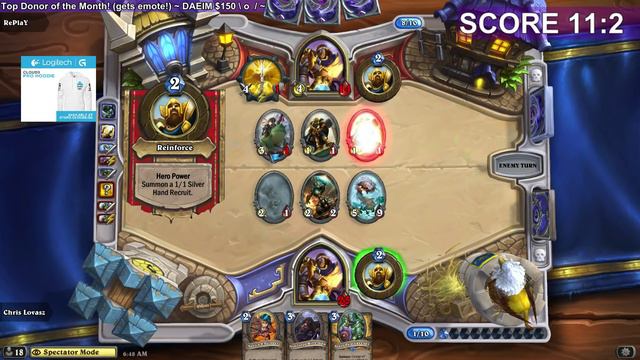 Hearthstone: Final Boss ft. Sips смотреть онлайн