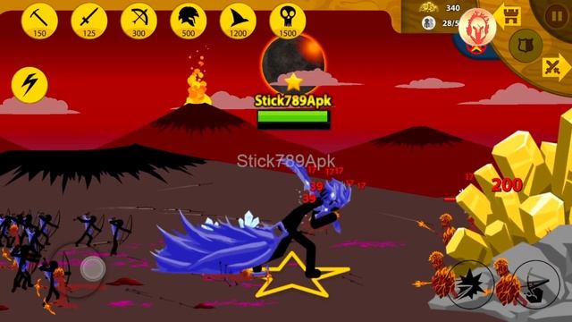SUMMON GIANT HERO MINER VS SUPER HUGE GOLD RUSH | Stick War Legacy Mod Mega | Stick789Apk смотреть онлайн