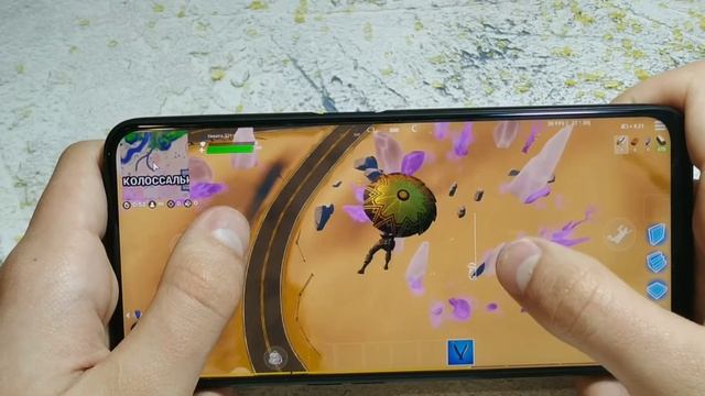 Распаковка и тест смартфона realme 6 pro и тест в фортнайте. смотреть онлайн