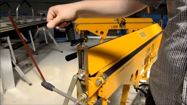 Листогиб ручной Листогибочный станок LBM Metal Master Польша смотреть онлайн