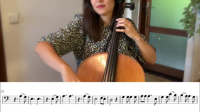 Play With Me - Hallelujah By L. Cohen✨(cello Sheet Music)