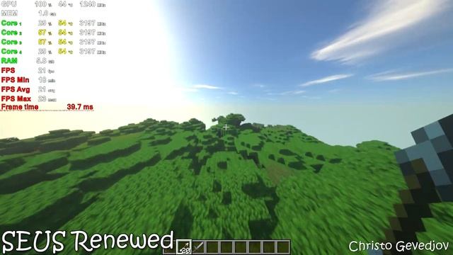 Minecraft - Ryzen 3 3200G Vega 8 & 8GB RAM смотреть онлайн