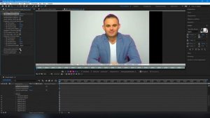 Как отделить человека от фона на видео в Adobe After Effects