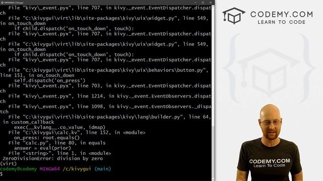 Math Calculator Buttons With eval() - Python Kivy GUI Tutorial #19 смотреть онлайн