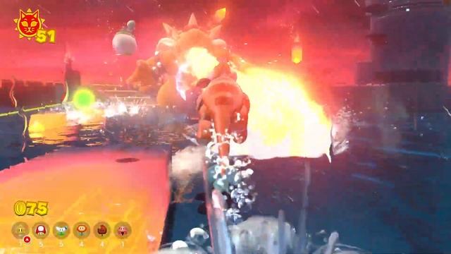 Bowser's Fury Walkthrough: All Fury Bowser Boss Fights смотреть онлайн