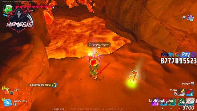AAJ KHELENGE LEGO FORTNITE, BAKCHODI LIVE STREAM || NemesisYT смотреть онлайн