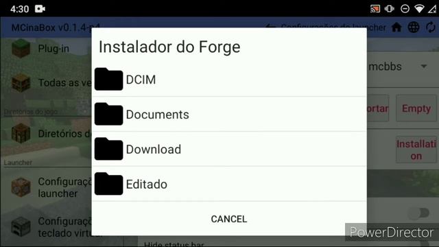 SAIIUU!! *NOVO* MÉTODO PARA INSTALAR FORGE DE PC NO SEU ANDROID!! (MCNABOX.V1-P4) смотреть онлайн