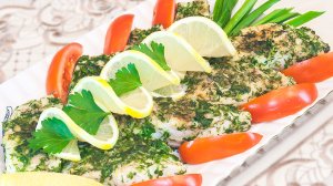 Рыбное филе в лимонно-укропной панировке - просто, быстро, вкусно!