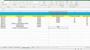 Как создать и настроить таблицу в Excel для учета товара в бизнесе