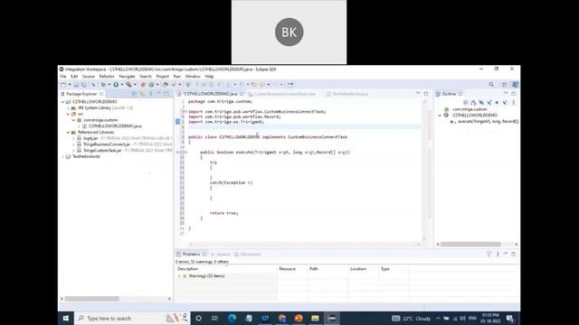 TRIRIGA Development - Workflow Custom Task - Part 1 - Output To Log смотреть онлайн